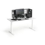 Durable Desk Divider Panel 160Cm Gry