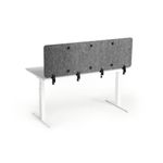 Durable Desk Divider Panel 160Cm Gry