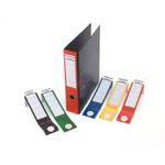 Durable Ordofix Spine Label Red Pk10