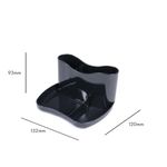 Deflecto Sustainable Desktop Kit Blk