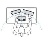 X-Stand Port Monitor/Tablet Stand
