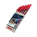 Edding E-51 Paint Marker Red Pk10