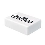 Graffico By 5 Star White Eraser Pk45