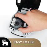 Dymo D1 Tape 12Mmx7M Blk/Wht Pk20