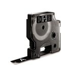 Dymo D1 Labelmaker Tape 12Mm Wht/Blk