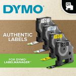 Dymo D1 Label Tape 12Mmx5.5M Blk/Wht