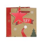 Gonk Kraft Festive Bottle Bag Pk12