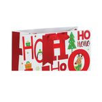 Hohoho Festive Gift Bags Large Pk12