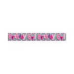 Happy Birthday Girl Party Banner Pk6