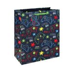 Gamer Gift Bag Large Blue Pk6