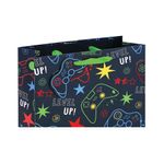 Gamer Gift Bag Large Blue Pk6