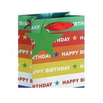 Holographic Birthday Bottle Bag Pk6