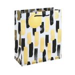 Mono Paint Gift Bag Medium Wht Pk6