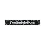 Congratulations Party Banner Pk6