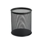 Wire Mesh Pen Pot Diameter 80Mm Blk