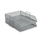Mesh Letter Tray Portrait Fc Slv