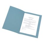 Sq Cut Folder Fc 250Gsm Blue Pk100