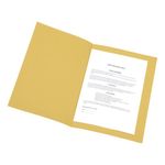 Sq Cut Folder Fc 250Gsm Ylw Pk100