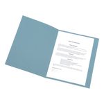 Sq Cut Folder A4 250Gsm Blue Pk100