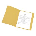 Sq Cut Folder A4 250Gsm Ylw Pk100