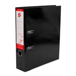 Lever Arch File A4 Blk Pk10