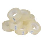 Easy-Tear Tape Pp Clear 18Mmx33M Pk8
