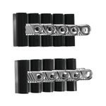 Grip Clips Steel Width 50Mm Blk Pk10