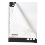 Sprl Notebook Rld A4 Blk/Wht Pk10