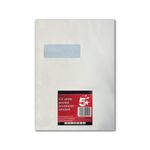 C4 Window Env Peel/Seal Wht Pk10