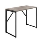 Lova Folding Desk Grey Oak/Black