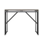 Lova Folding Desk Grey Oak/Black