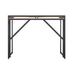 Lova Folding Desk Dark Walnut/Black