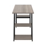 Strivo A/Frame Desk Grey Oak/Black
