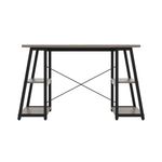 Strivo A/Frame Desk Grey Oak/Black