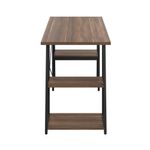 Strivo A/Frame Desk Dark Walnut/Blk