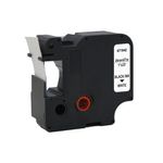 D1 Label Tape 24Mm Black White