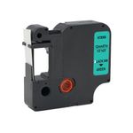 4500 Label Tape 12Mm Black/Grn