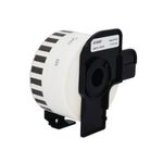 Dk22225 Ppr Label Blk On Wh