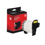 Cont Ppr Lab Rl 62Mm Blk/Ylw