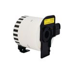 Cont Ppr Lab Rl 62Mm Blk/Ylw