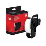 Dk11203 Lbl Roll Blk On Wht