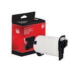 Barcode Labels Roll Blk O Wh