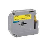 P-Touch Tpe 12Mm Blk/Ylw Tpe