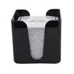5 Star Memo Cube Notepad Holder Blk