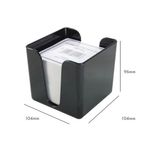 5 Star Memo Cube Notepad Holder Blk