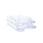 5 Star Stacking Letter Tray Crystal