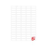 A4 Mini Sheet Lab 35.6X16.9Mm Pk8000