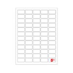 A4 Mini Sheet Lab 45.7X21.2Mm Pk4800