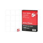 A4 Addr/Parcel Lab 63.5X72Mm Pk1200