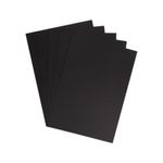 5 Star A4 Black Card 160Gsm Pk50